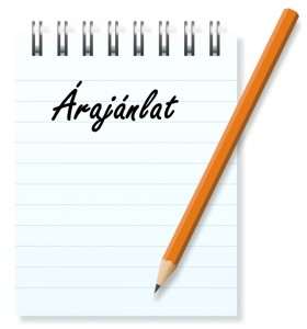 árajánlatkérés